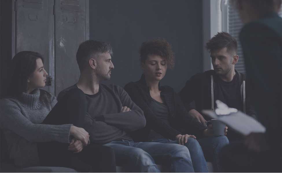 Sober Living Homes - Group of people supporting each other